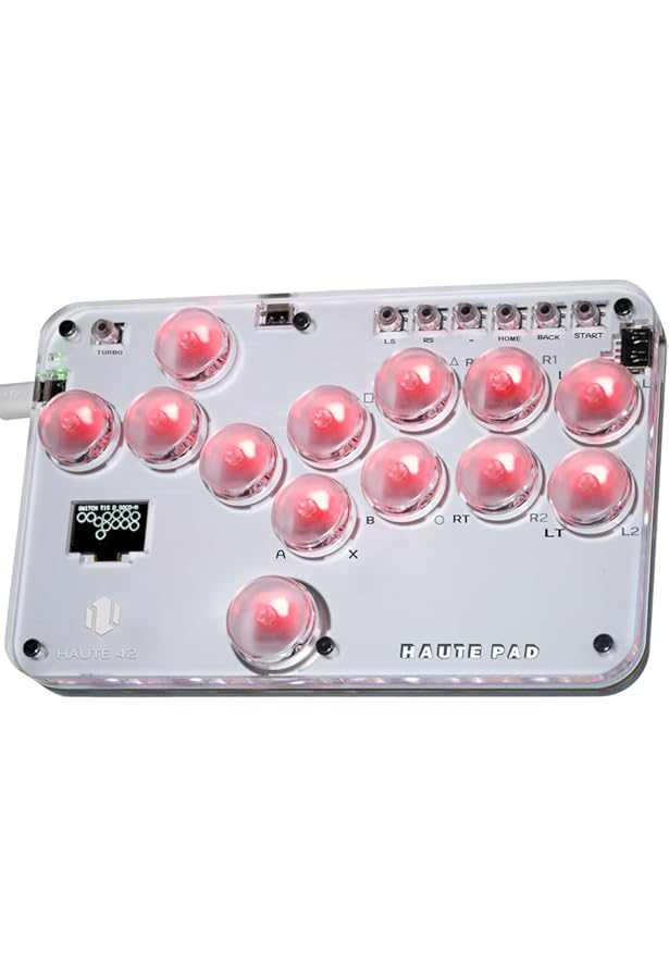 Amazon.com: Borcham Haute42 S13 All-Button Arcade Stick, Leverless