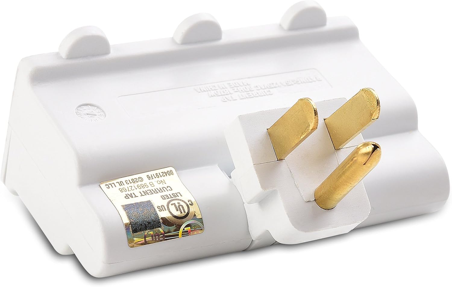 Cable Matters 2-Pack 3-Outlet Grounded 180 Degree Swivel Wall Tap - - 