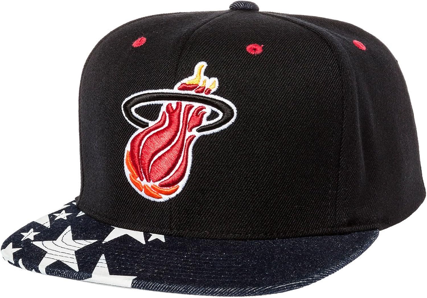 mitchell and ness miami heat snapback
