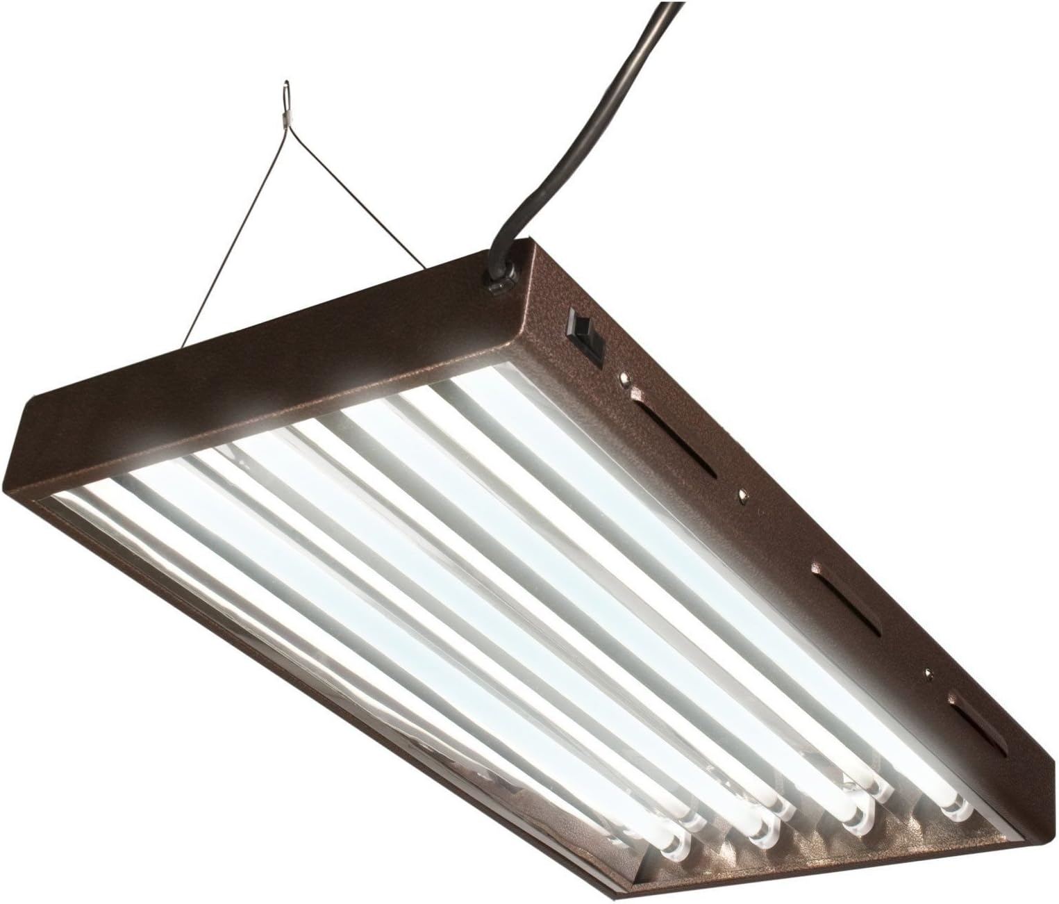 gardeners corner Aquarium/Propagation Plant Propagator Grow Light T5 Tube CFL Lighting 2ft 4ft (4 bulbs x 2 ft long)