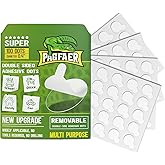 Double Sided Tape Sticky Dot Stickers 100PCS, Removable Sticky Putty No Trace Clear Tack Glue Points Dots, No Damage Museum Putty for Festival Decoration Picture Back to School, 0.4"