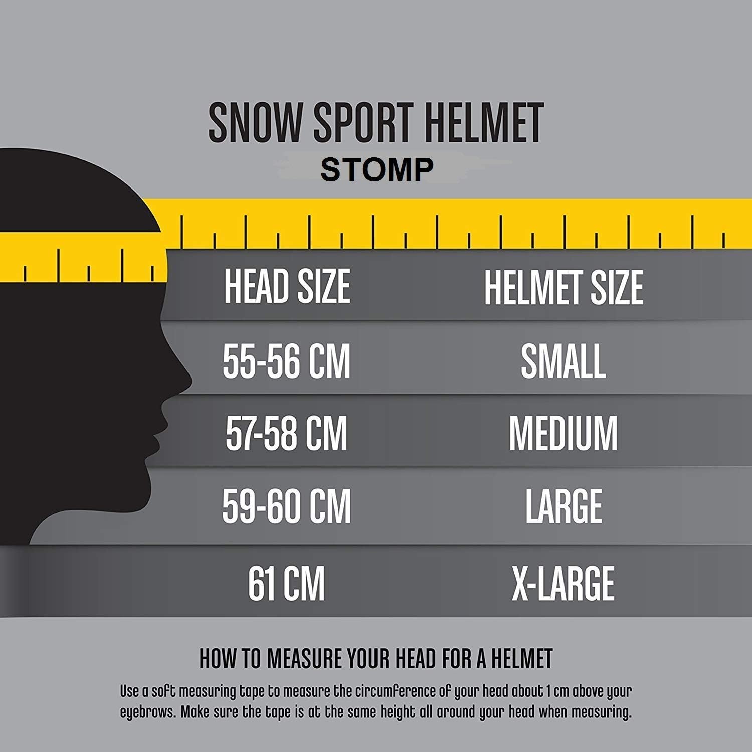 stomp ski helmet