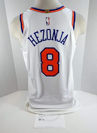new york knicks white jersey