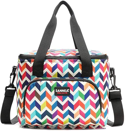 Sencillo Vida Bolsas Térmicas para Almuerzo Gran Capacidad Multicolor Bolsas Porta Alimentos para Llevar Comida Rayas Bolso Nevera Cestas de Picnic Baratas para Playa Camping Barbacoa: Amazon.es: Zapatos y complementos