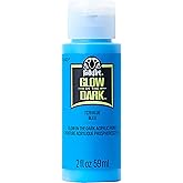 FolkArt Glow-in-the-Dark Acrylic Paint, 2oz., Blue