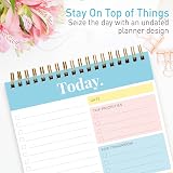 SWEETZER & ORANGE S&O Daily Planner Notepad 52-Page Turquoise Coiled Organizer view 7