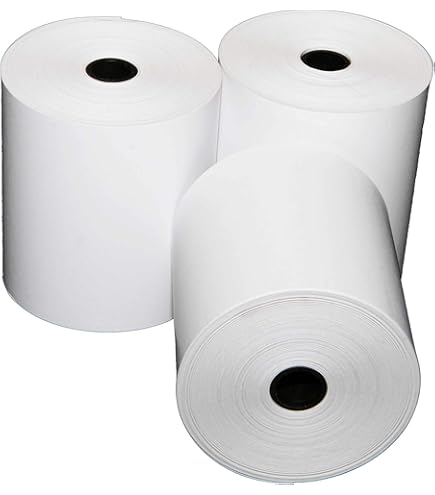 Clover Printer Paper 50 Rolls 3 1/8" X 230' Thermal Paper - BPA-Free, 50 GSM, Fits Clover, Star Micronics Printers BPA-free Thermal Paper 50 GSM - View #6