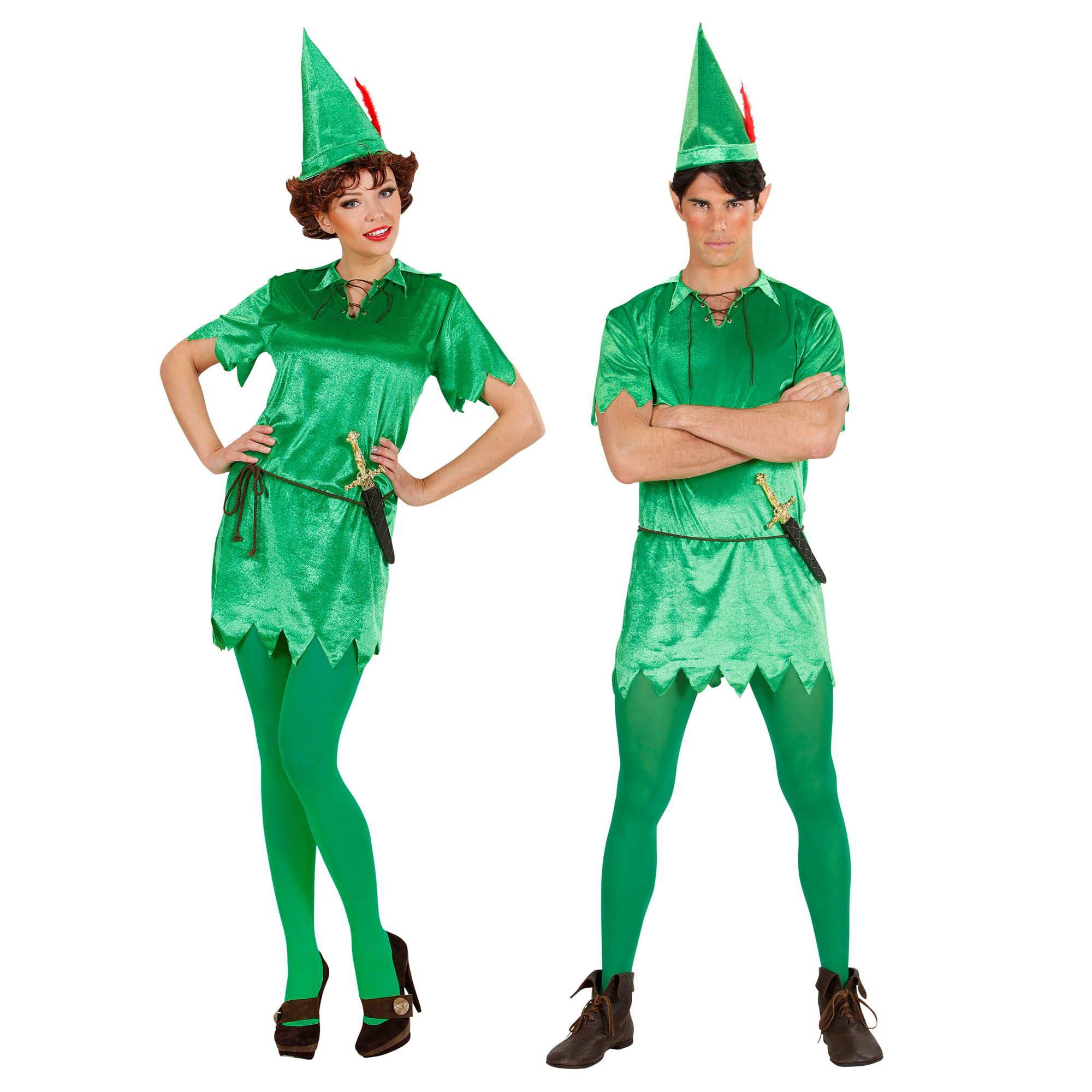 W WIDMANN MILANO Party Fashion - Peter Costume, Elves, Fairy Tales, Fancy Dress Costumes