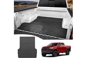 Utiiy Truck Bed Mat Compatible with 2023 2024 Chevy Colorado/GMC Canyon 5FT Bed Liner All Weather Pickup Bed Mat for 2023 2024 Chevrolet Colorado/GMC Canyon Accessories