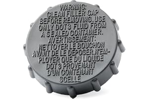 GLOXTED BRFC19 Brake Fluid Reservoir Cap Replacement for Ford for F-150 2015-2019 for Expedition 2018-2021 for Lincoln for Navigator 2018-2021 for Motorcraft, Filler Cap Replace FL3Z-2162-A FL3Z2162A