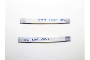 YUYUE ELECTRONIC 2X Flex Ribbon Cable Replacement Compatible with Sony Playstation 5 PS5 KES-497A KEM-497AAA Console (6pins Power Button Switch)