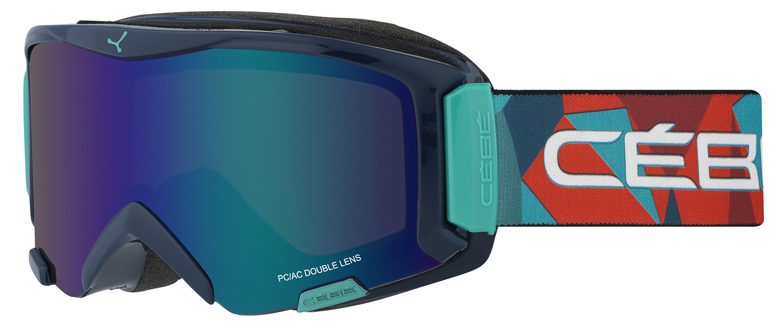 Cébé Ski Goggles Super Bionic Rainbow Brown/Flash Blue, CBG116