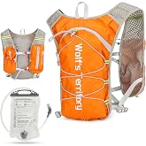 Breathable Hydration Vest with 1L Bladder, Reflective Details &amp; Adjustable Fit for Running, Cycling &amp; Hiking