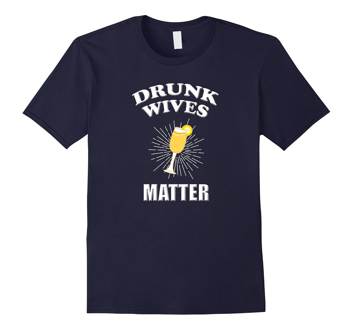 T-shirt Drunk Wives Matter Homme Taille M Rouge - Coton - Neuf Avec Petits Défauts