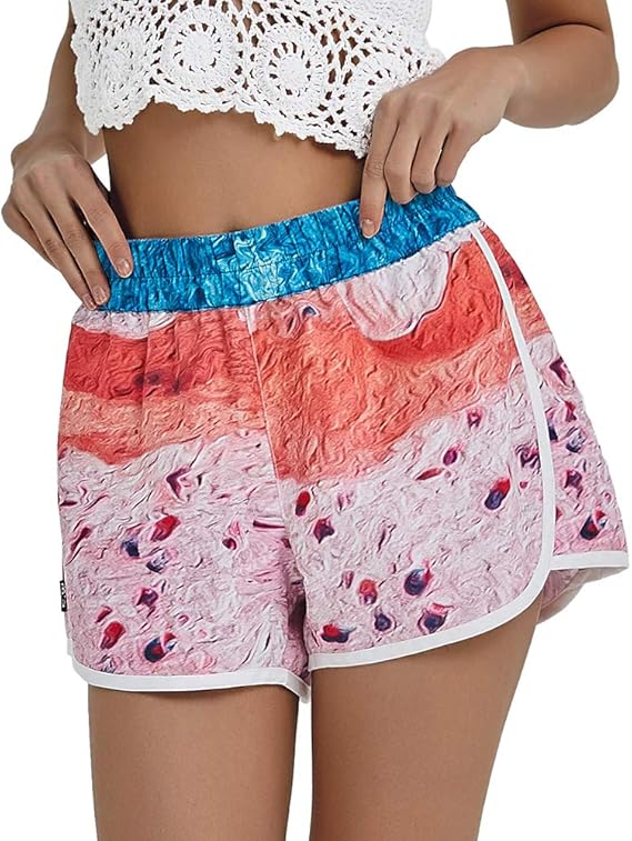 Amazon サーフパンツ レディース 海水パンツ 女 レディーズ 水着 レディーズガールズ ショーツレディース ボードショーツ レディース 海陸両用 人気 おしゃれ オーバーウェア 通販