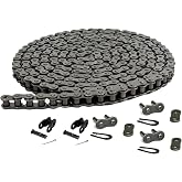 Jeremywell #41 Roller Chain 10FT with 3 Connecting Links and 2 Offset Links