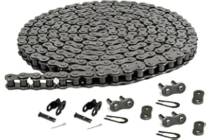 Jeremywell #41 Roller Chain 10FT with 3 Connecting Links and 2 Offset Links