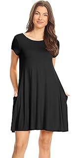 womens t shirt dress with pockets