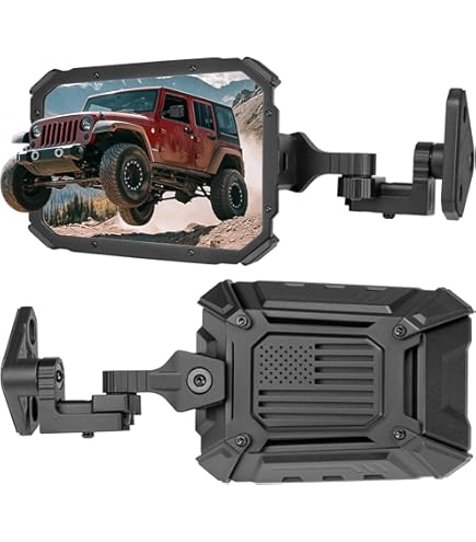 Find Rear View Mirror, Jeep Wrangler 87-00 YJ TJ In Johnston, Rhode - Foto 3