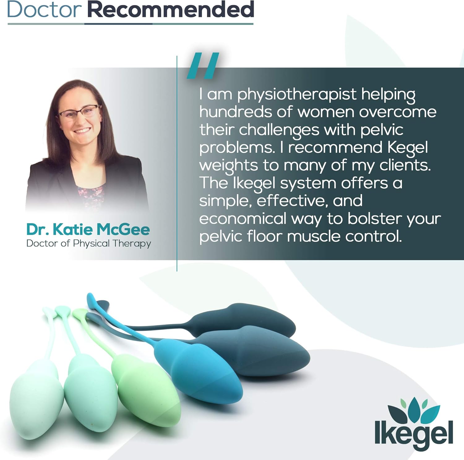 Ikegel: Easy to Use Pelvic Floor Strengthening Device with Kegel Exercise eBook | These Kegel Exercise Products are Doctor Recommended, Ideal Kegel Balls for Tightening and Bladder Control: Toys & Games