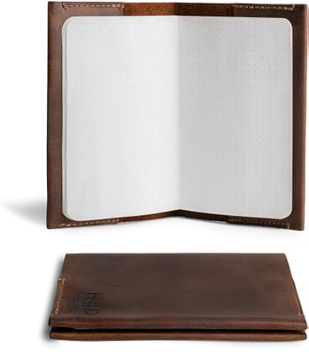 Amazon.com : Leather A6 Notebook Cover for Leuchtturm 3.6 x 5.9 in