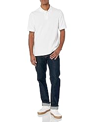 Amazon Essentials Men's Regular-Fit Cotton Pique