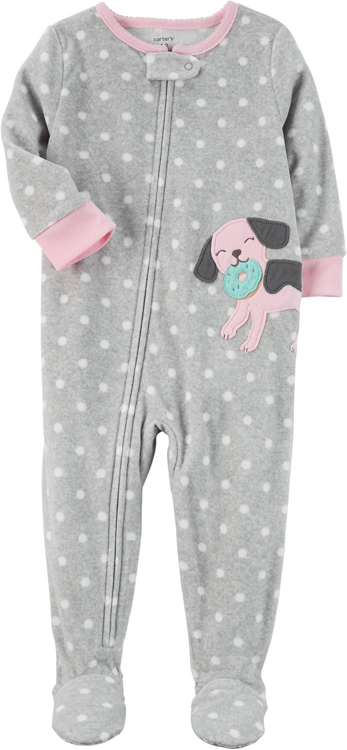 fleece sleepers baby girl