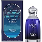 Anfar 1950 Summer in Dubai Eau de Parfum 100ml – Fresh Citrus, Cardamom & Musk | Long Lasting Perfume | Luxury Arabic Fragrance EDP