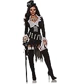 Voo Doo Priestess Costume, Multi, Small