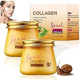 fugit Snail Collagen Face Cream - Collagen Hydrating Anti-Wrinkle and Rejuvenating Cream,Snail Collagen Face Rejuvenation Cream Moisturizer for Women (2)