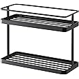 Yamazaki Home Countertop Spice Caddy-Storage and Organizer Rack | Steel, One Size, Black