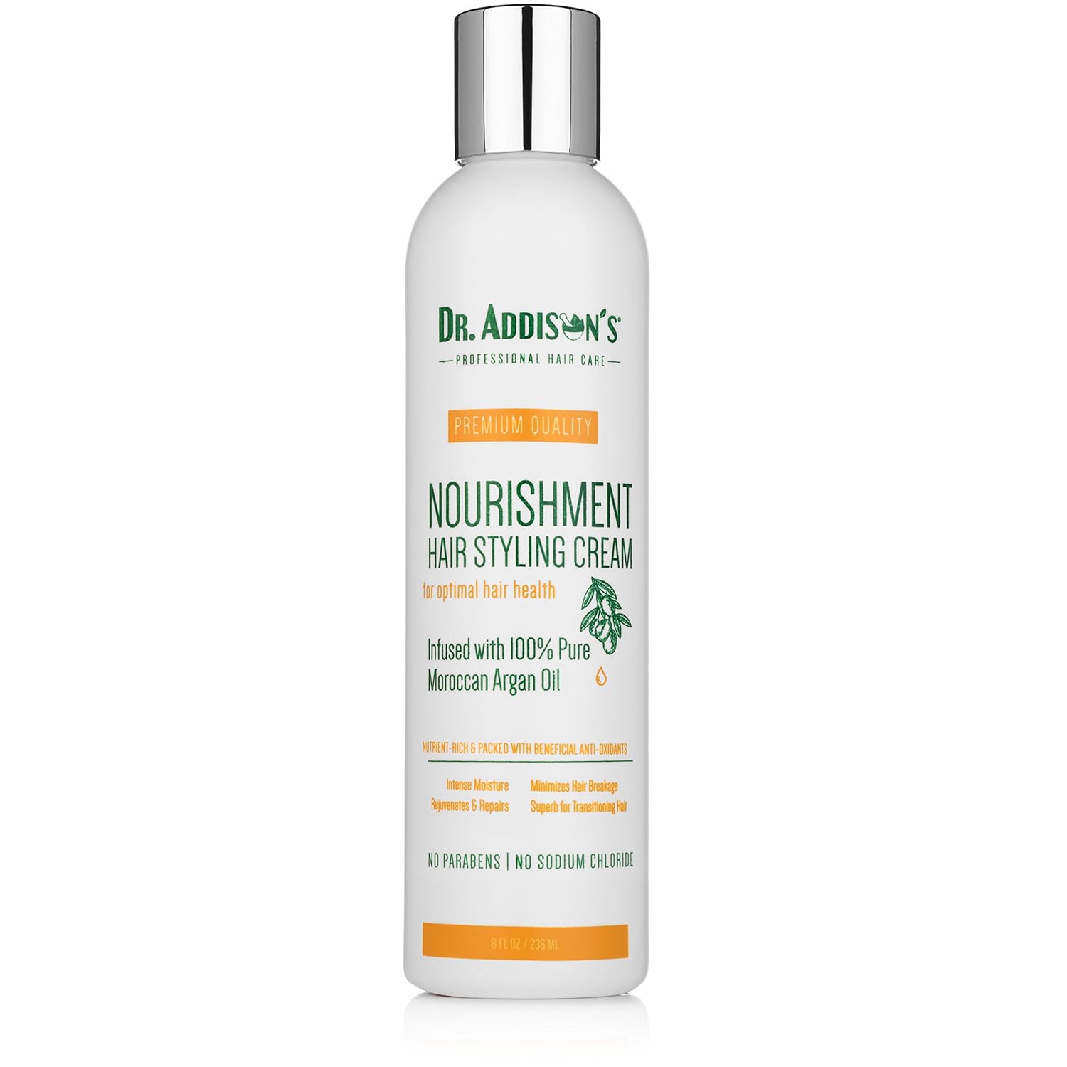 Amazon Com Dr Addison S Nourishment Hair Styling Cream 8 Oz