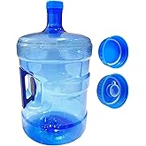 EcoForm 5 Gallon Reusable Water Bottle (Including 2 Screw On Caps) BPA Free Made In USA