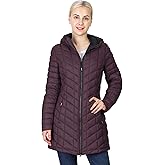 Outdoor Ventures Women's Maryan Hooded Ultra Lightweight Warm Thermolite Long Puffer Coat