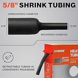 Dowire Heat Shrink Tubing 5/8" - Adhesive Lined