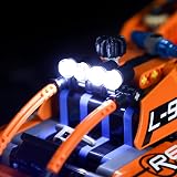 LIGHTAILING LED Light Kit for Lego 42120 Rescue Hovercraft Building Blocks Model view 4