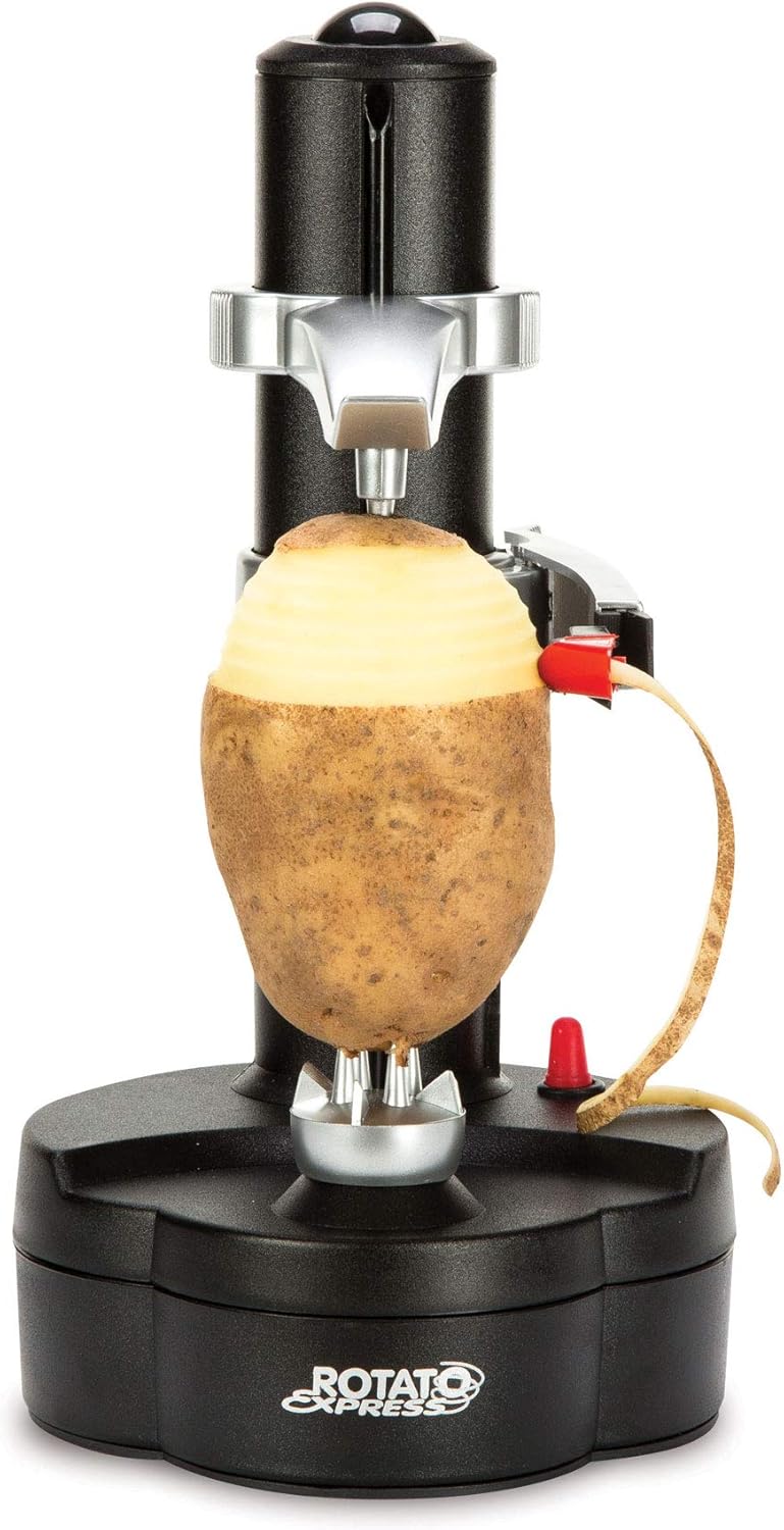 Starfrit 093209-006-BLCK Electric Rotato Express, Black: Apple Peeler: Kitchen & Dining