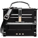 Piano Shaped Purse Handbag Women Crossbody Shoulder Bag Box Shaped Acrylic Evening Top Handle Clutch Bag Novelty Piano Purse