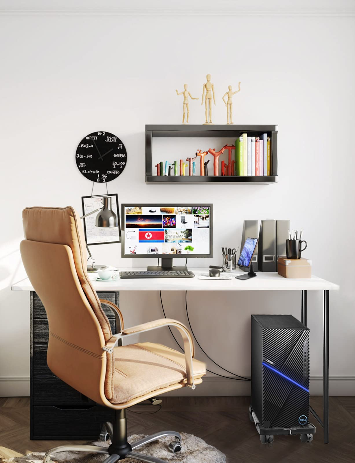 Mua Seloom Computer Tower Stand, PC Stand, Adjustable Mobile CPU Stand ...