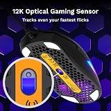 GLORIOUS Model O Eternal Ultralight RGB Wired Gaming Mouse 55g 12K DPI view 6