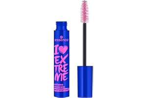 essence | I Love Extreme Volume Mascara Waterproof | Paraben Free | Cruelty Free | Black (Pack of 1, Waterproof)