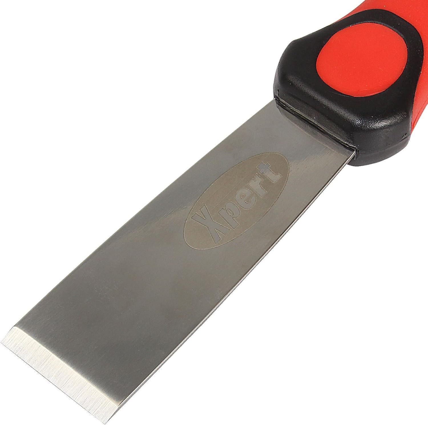 32mm Chisel Knife Bead Glass Removal Tool UPVC Window Deglazing Stiff Blade, Red - Image 3
