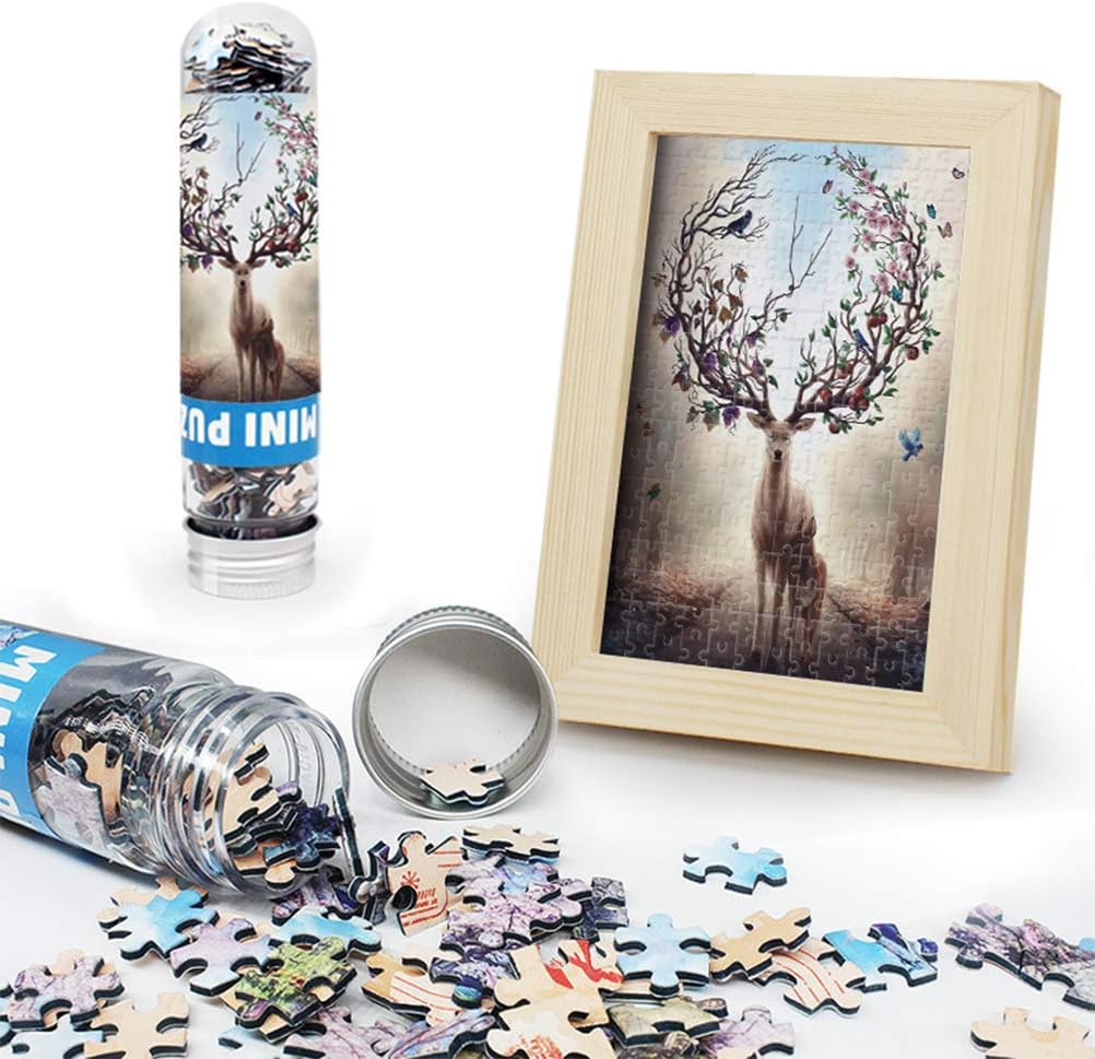 1000 Teile Puzzle Totenkopf-Herz - Puzzle Für Erwachsene 26x38cm