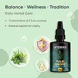 Ambrosial Tulsi Drops 30ml | Concentrated Holy Basil Extract | Immunity Boost view 2