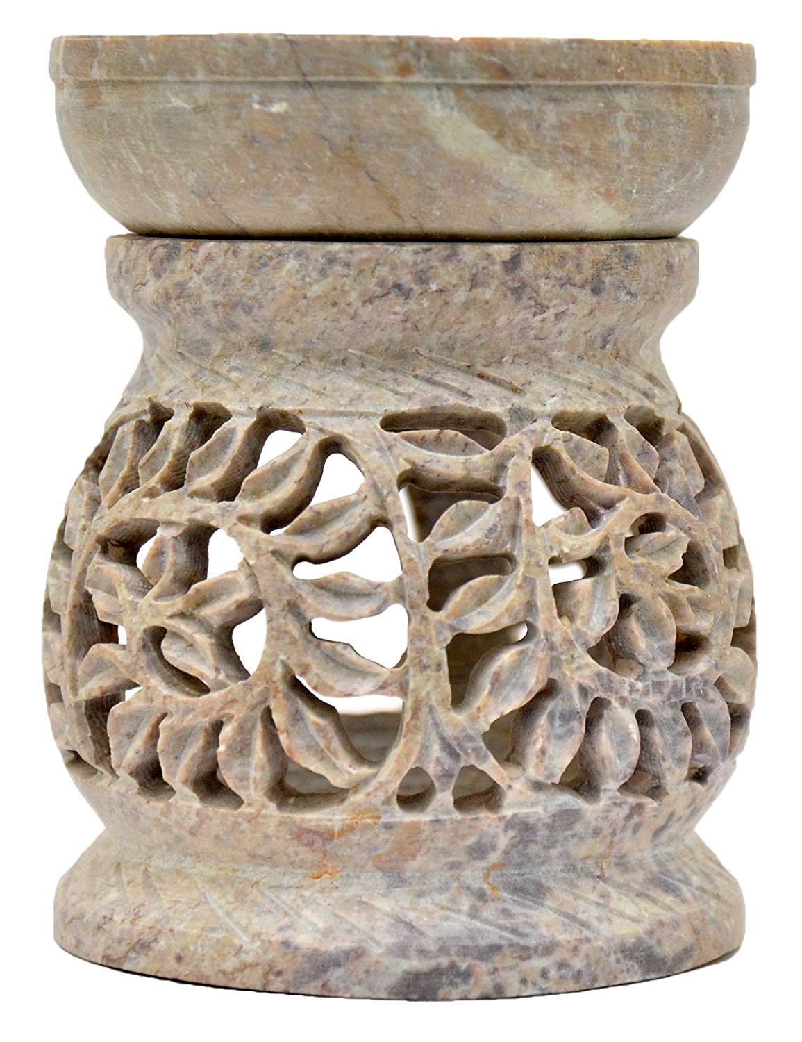 Indus Lifespace Essential Oil Diffuser, Oil Burner, Oil Warmer with Tea Light Holder for Aromatherapy