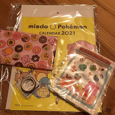 Amazon Co Jp ミスド ポケモン 福袋 21 4点 ホビー