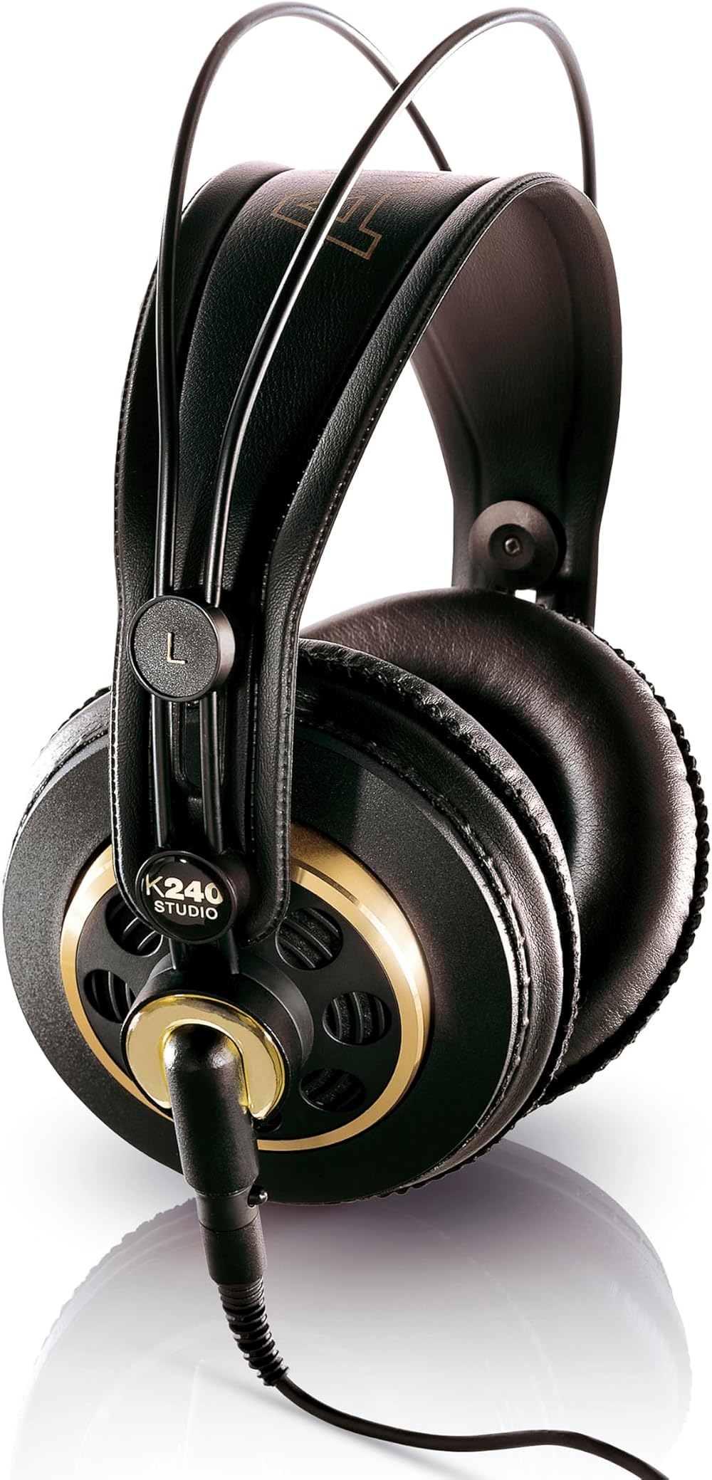 AKG K240 Studio Professional Semi-Open Over-Ear Headphones with 3.5mm and 1/4"