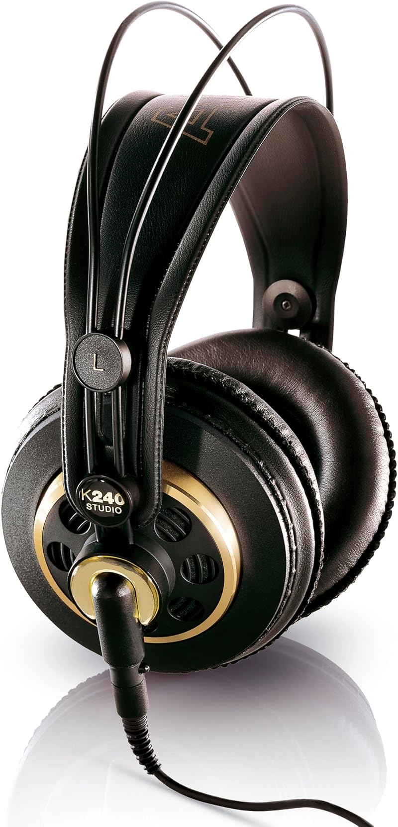 AKG K240 Studio Professional Semi-Open Over-Ear Headphones with 3.5mm and 1/4"