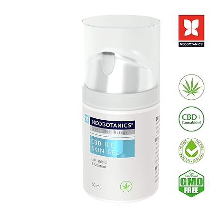 NEOBOTANICS® CBD Ice Skin - Kühlendes Cannabis Schmerzgel mit dem Wirkstoff Cannabidiol. Entzündungshemmendes Schmerzlindernd
