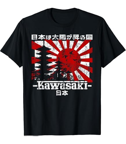 Amazon.com: Kawasaki City Retro 90s Japan Aesthetics 80s Kawasaki